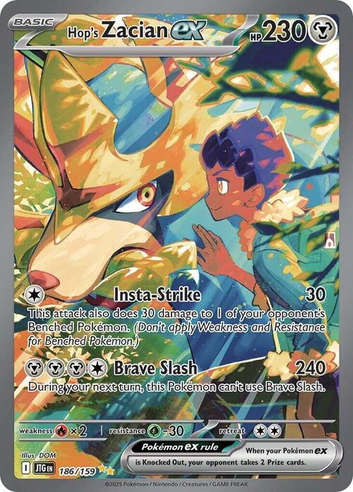 Journey Together Hop's Zacian #186/159